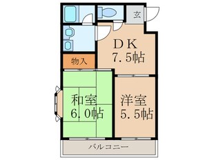 清泉ビル江坂の物件間取画像